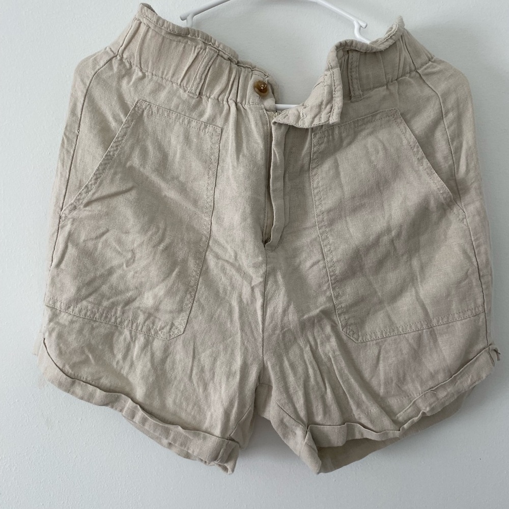 Risen Los Angeles Women's Tan Cargo Shorts